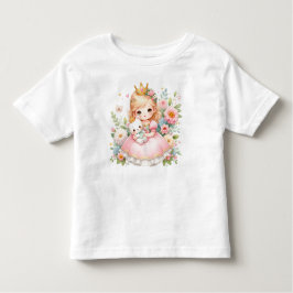 Royal Cuddle - Prinses en Beer Kinder Shirts