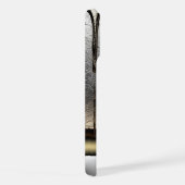 🦅 Royal Custom Naam Adelaar Liquid Goud Drip Luxe iPhone Hoesje (Rechterkant)