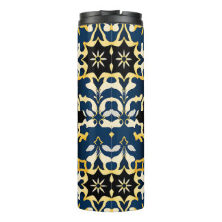 Royal Damask Star Pattern Tumbler Thermosbeker
