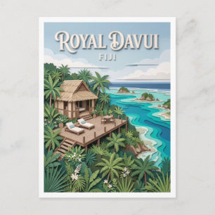Royal Davui Island Resort Pacific Harbour Fiji Briefkaart