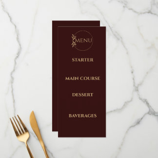 Royal Deep Bourgondië huwelijksmenu Menu
