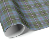 Royal Deeside Scotland Tartan Light Blue Pset Cadeaupapier (Rol Hoek)