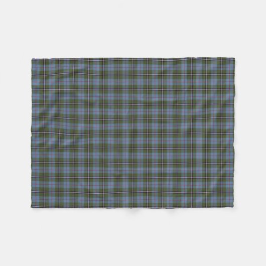 Royal Deside Scotland District Tartan Fleece Deken (Voorkant (Horizontaal))
