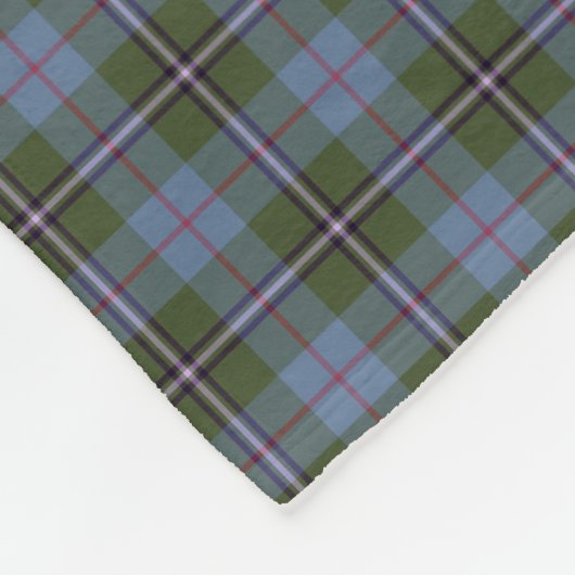 Royal Deside Scotland District Tartan Fleece Deken (Hoek)