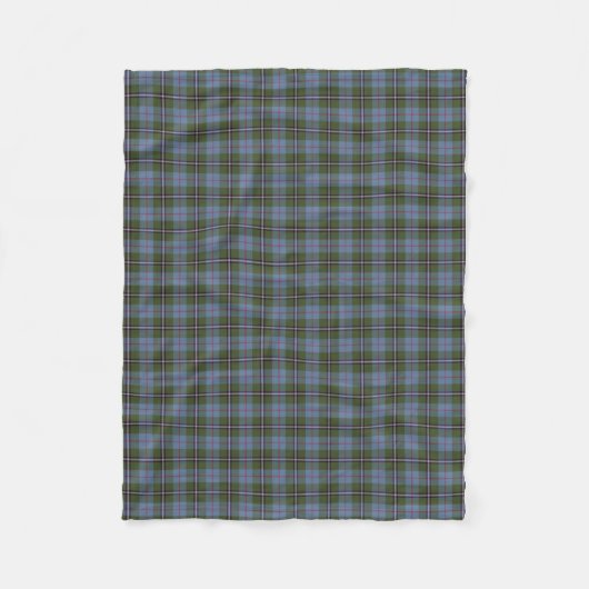 Royal Deside Scotland District Tartan Fleece Deken (Voorkant)