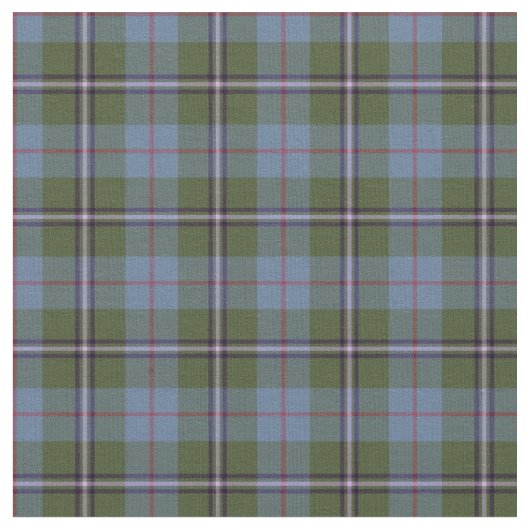 Royal Deside Scotland District Tartan Stof (Close Up)
