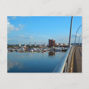 Royal Docklands, East London, Engeland Briefkaart