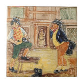 Royal Doulton de heer Pickwick  Tile Design Tegeltje (Voorkant)