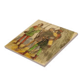 Royal Doulton Robin Hood  Tile Design Tegeltje (Zijkant)