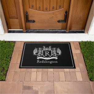 Royal Dragon Crest Doormat Deurmat