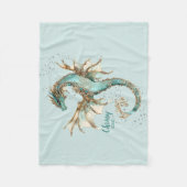 Royal Dragon nieuwe babydeken Fleece Deken (Voorkant)