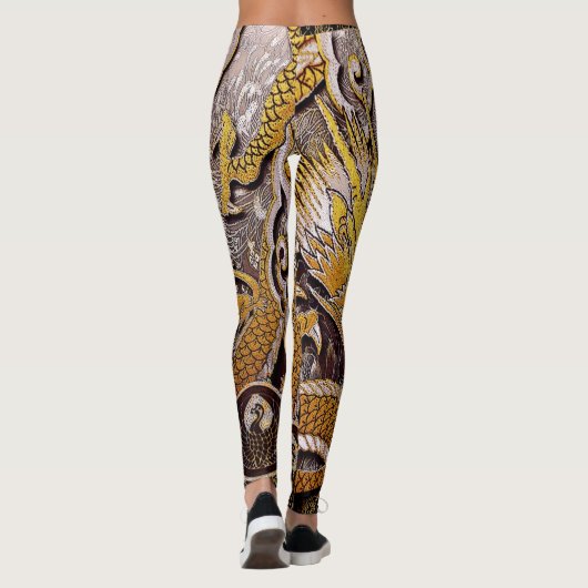 Royal Dragon Rising Leggings (Achterkant)