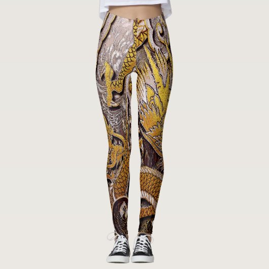 Royal Dragon Rising Leggings (Voorkant)