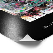 Royal drip Print Foto Afdruk (Hoek)