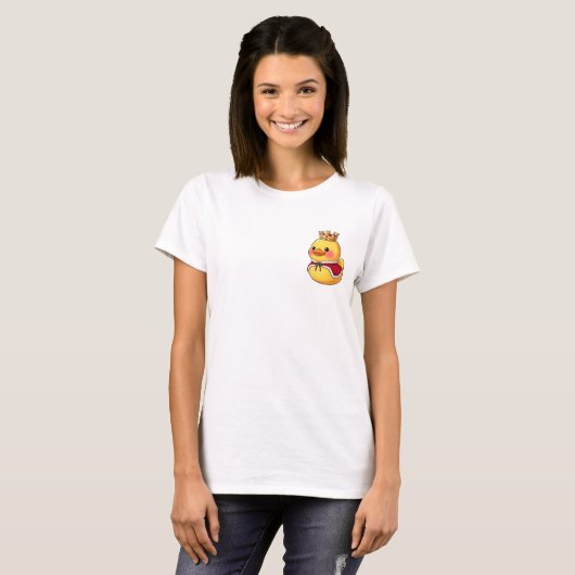 Royal Duckling T-shirt (Voorkant volledig)