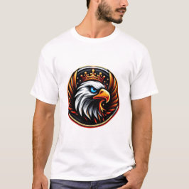 Royal Eagle Kracht en Majesteit Comfortabel T-shirt