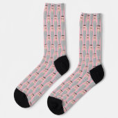 Royal – Eccentric Character Pattern Crew Socks 1 Sokken (Links)