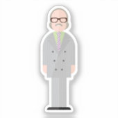 Royal – Eccentric Character Sticker (Voorkant)