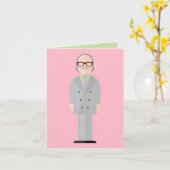 Royal – Eccentric Family Drama Greeting Card Kaart (Gele Bloem)