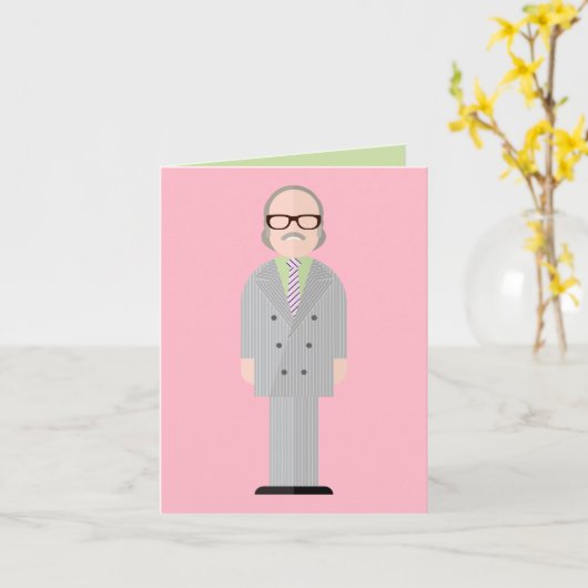 Royal – Eccentric Family Drama Greeting Card Kaart (Gele Bloem)