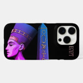 Royal Egyptian iPhone Case - Pharaoh Style (Achterkant (horizontaal))