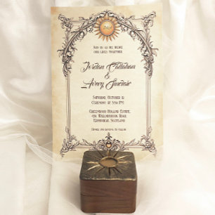 Royal Elegance  Barok Huwelijksuitnodiging Kaart