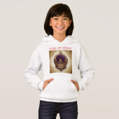 Royal Elegance: Hoodie met Crown Design (Voorkant volledig)