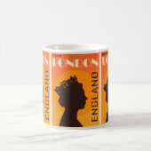 Royal Elegance: Queen Londen, Verenigd Koninkrijk Magische Mok (Center)