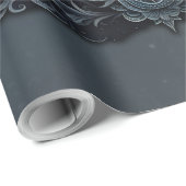 Royal elegantie, een majestueuze blik  leeuwenhoof cadeaupapier (Rol Hoek)