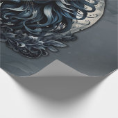 Royal elegantie, een majestueuze blik  leeuwenhoof cadeaupapier (Hoek)