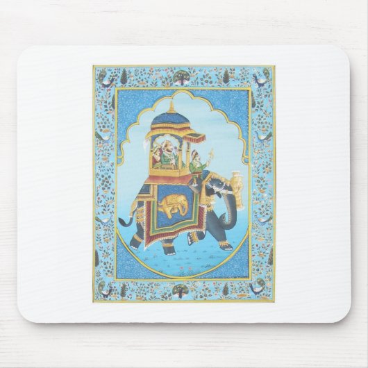 ROYAL ELEPHANT RIDE INDIAN ART MUISMAT (Voorkant)