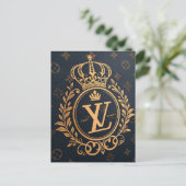 Royal Emblem Briefkaart (Staand voorkant)