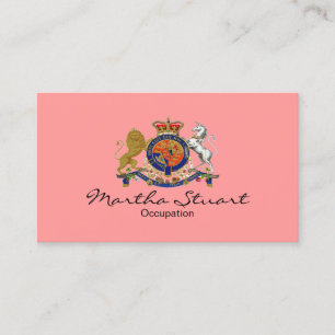 Royal Emblem ~ Visitekaartje / Unisex