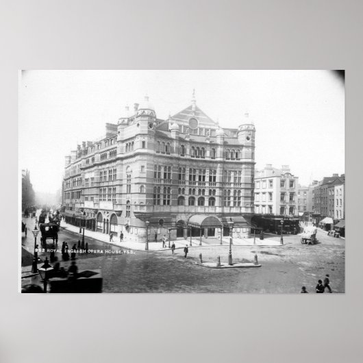 Royal English Opera House, 1891 Poster (Voorkant)