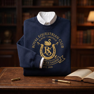 Royal Equestrian Club Alpine Heritage Crewneck Swe Trui