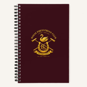 Royal Equestrian Club Bourgondië Spiraal Notebook Notitieboek