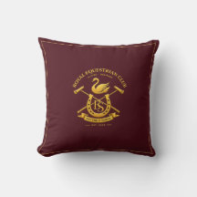 Royal Equestrian Club Bourgondiër & Navy Kussen |