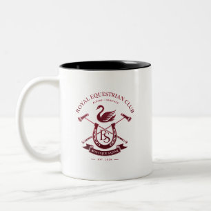 Royal Equestrian Club Keramische Koffiemok Stil Tweekleurige Koffiemok