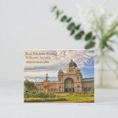 Royal Exhibition Building Melbourne UNESCO Briefkaart (Staand voorkant)
