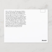 Royal Exhibition Building Melbourne UNESCO Briefkaart (Achterkant)