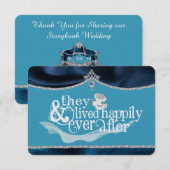 Royal Fairytale Dankjewel Kaart (Voorkant / Achterkant)