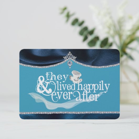 Royal Fairytale Dankjewel Kaart (Staand voorkant)