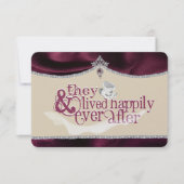 Royal Fairytale Dankjewel Kaart (Voorkant)