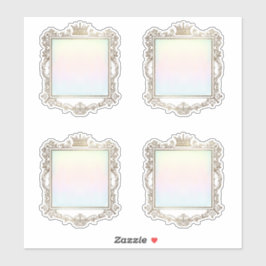 Royal Fairytale Lijst Custom-Cut Vinyl Sticker