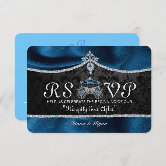 Royal Fairytale RSVP (Voorkant / Achterkant)