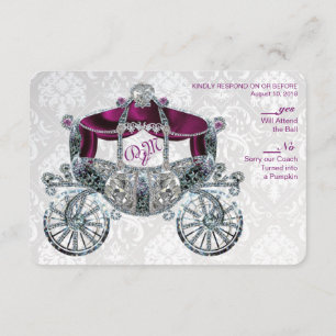 Royal Fairytale RSVP Kaart
