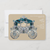 Royal Fairytale RSVP Kaart (Achterkant)