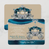 Royal Fairytale Save the Date (Voorkant / Achterkant)