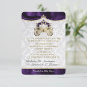 Royal Fairytale Save the Date Cards Kaart (Staand voorkant)