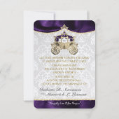 Royal Fairytale Save the Date Cards Kaart (Voorkant)